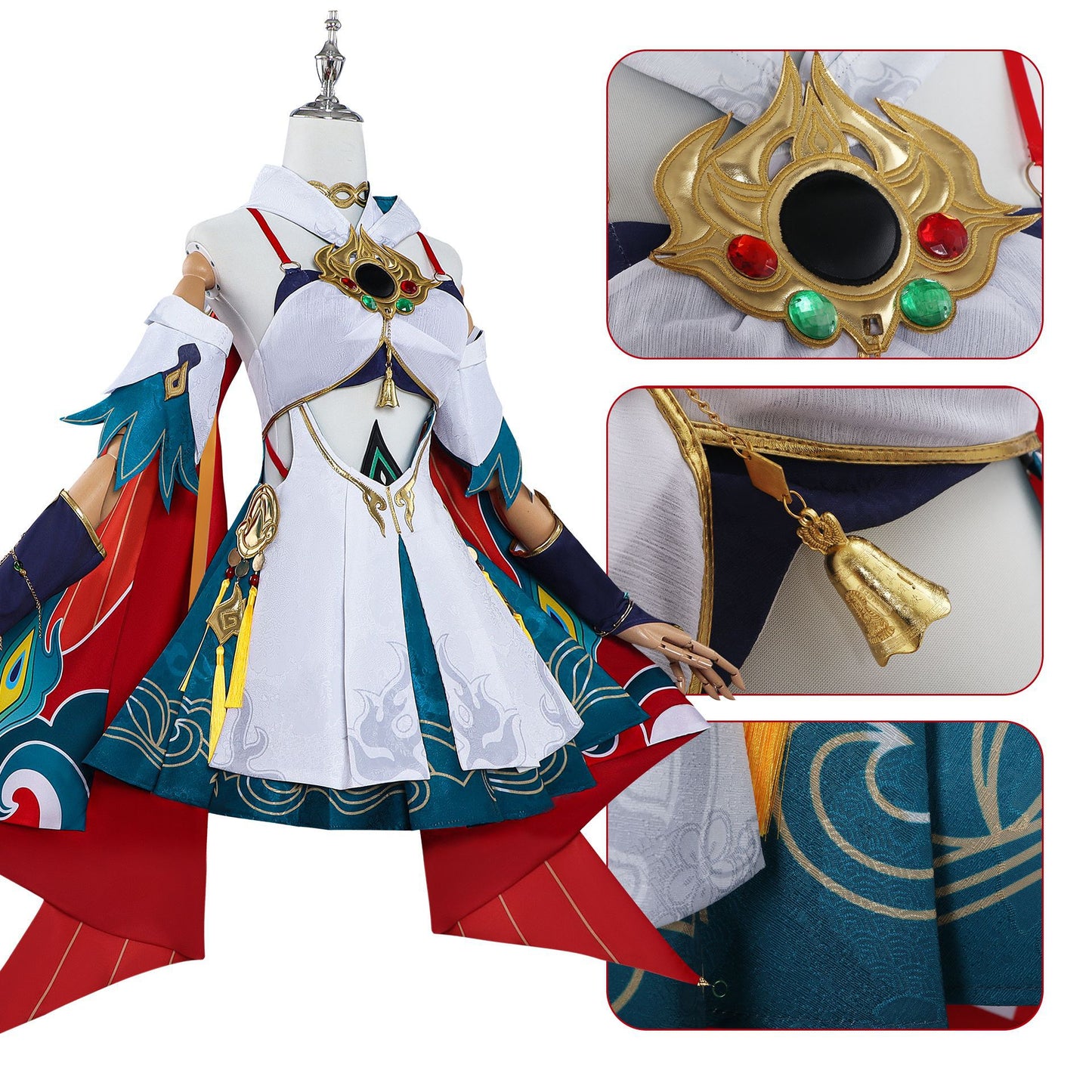 <ijustcos>Yunli Cosplay Game Honkai Star Rail HSR Yunli Yun Li Cosplay Costume Halloween Costume