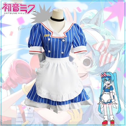 <ijustcos>V Singerr Mesmerizerr Cosplay Costume Summer Dress Maid dress Halloween Costume