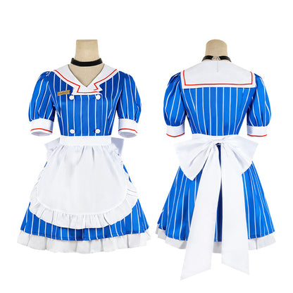 <ijustcos>V Singerr Mesmerizerr Cosplay Costume Summer Dress Maid dress Halloween Costume